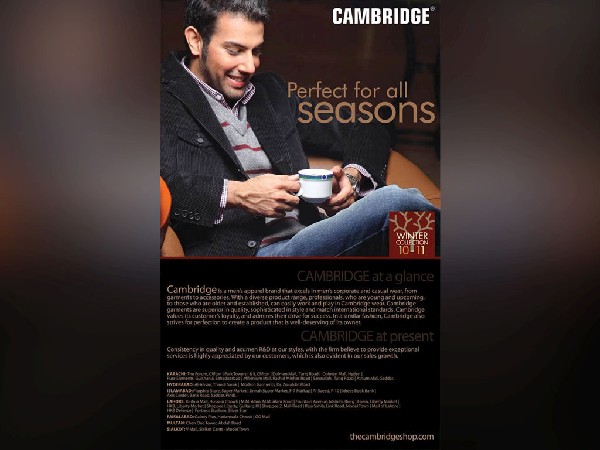 Brands Magazine Winter Advertisement - Faraz Akbar
