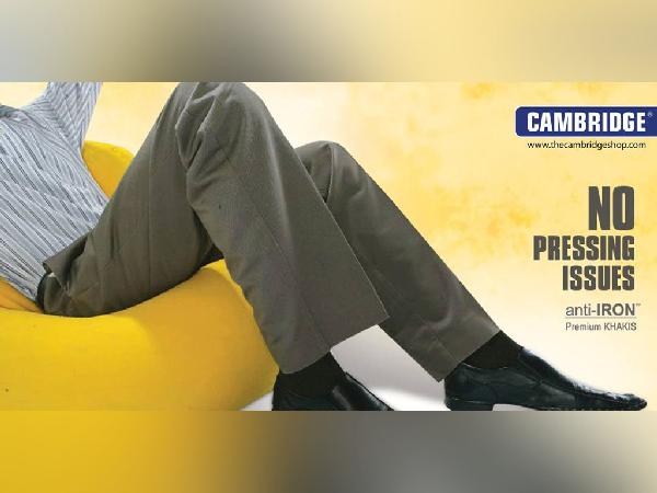 Cambrige Garments Anti Iron Khakis Billobard - Faraz Akbar