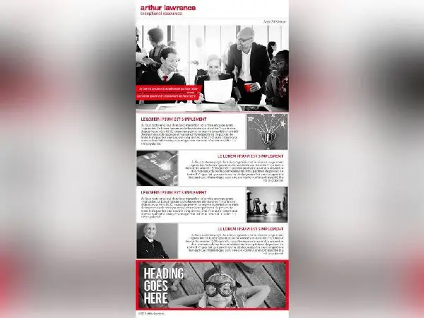 Newsletter Design 2 - Faraz Akbar