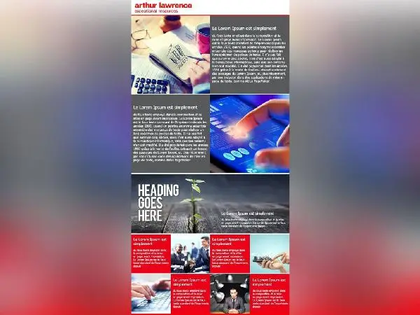 Newsletter Design 3 - Faraz Akbar