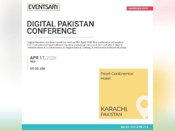 Digital Pakistan Conference Design - Faraz Akbar